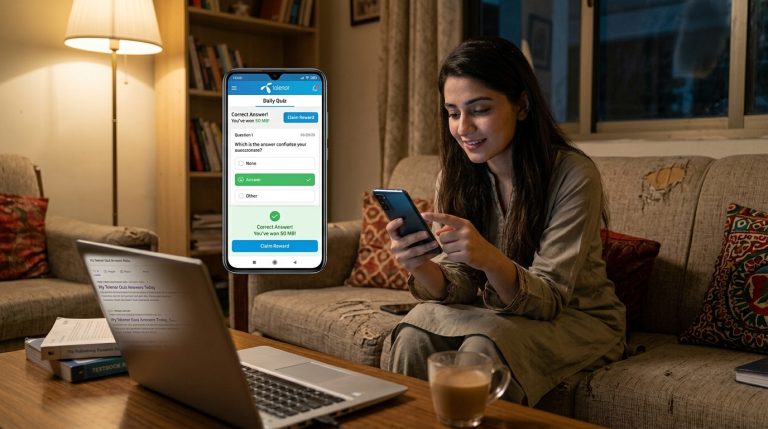 Latest My Telenor Quiz Answers