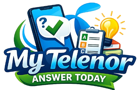 my telenor answer today